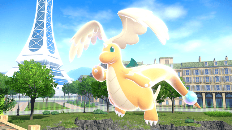 Mega Dragonite Hero Background